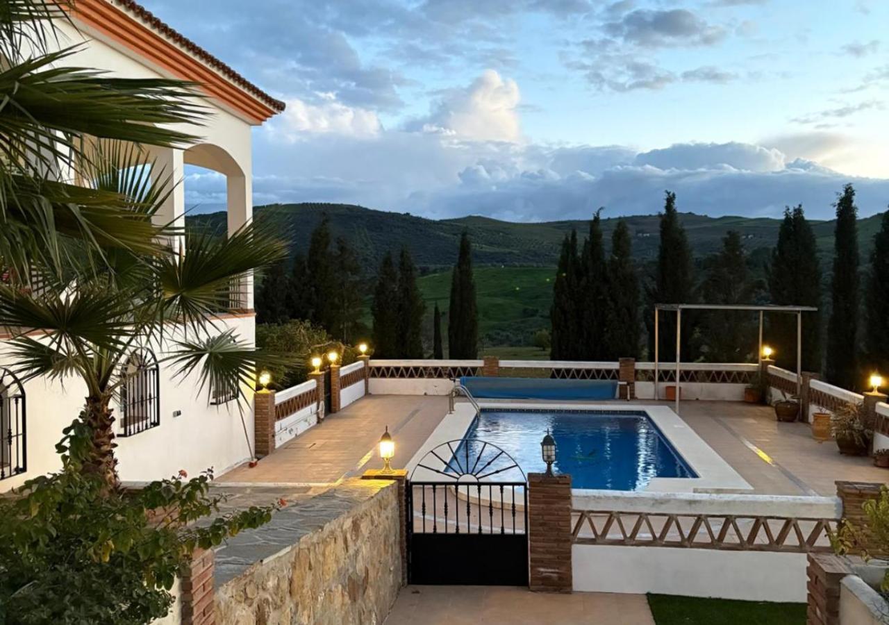 Spacious Villa With Exceptional Views In Malaga Casarabonela Eksteriør bilde